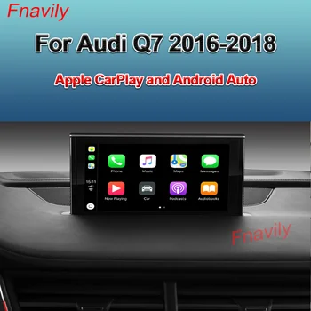 Fnavily OEM Retrofit Wireless CarPlay Apple CarPlay și Android Auto Kit Retrofit Pentru Audi Q7 Caseta Waze Google Map -