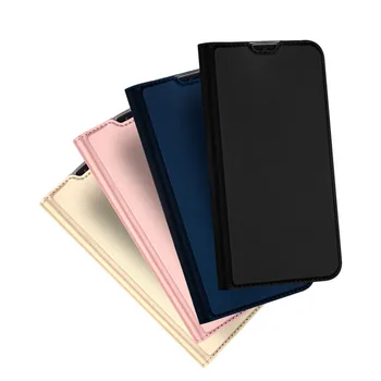 Piele Flip Cover Telefon Pentru Redmi 9C 9 NFC 9A Notă 9T 9 Pro Noi Afaceri de Buzunar în Sloturi pentru Carduri de Portofel Plin cu Protecție din Piele de Caz