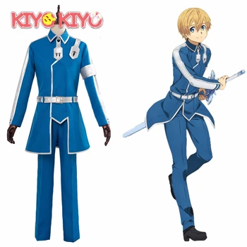 KIYO-KIYO Kirito Pentru Sword Art Online Cosplay Kirigaya Kazuto de Cosplay, Costume, Costume de Halloween