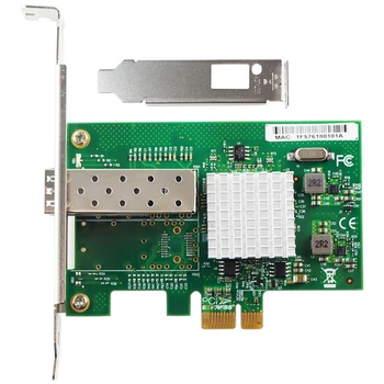 AU42 -Gigabit Ethernet Converged Network Card, Cu 82576 Chip, LC Interfata Fibre, PCI-Ex1, E1G42EF/82576-1SFP