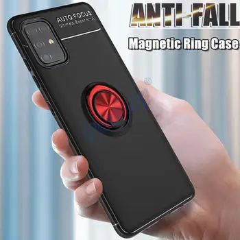 Magnet de Caz Pentru Samsung Galaxy S20 S21 FE Ultra S10 S9 S8 Nota 20 10 Lite Plus 9 8 Antișoc Silicon Moale Caz Capacul Funda