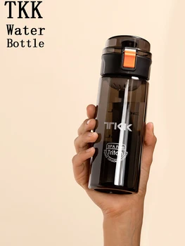TKK 500ml Sticle de Plastic de Apă Tritan BPA Gratuit Creatoare de Moda Sticla de Apa Portabil Cu Coarda de Călătorie Ceașcă de Ceai