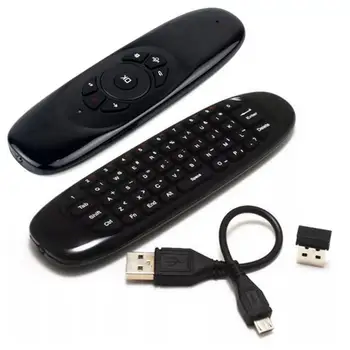 C120 Multi-Versiunea în Limba Wireless Air Mouse Mini Mouse Tastatura 2.4 G RF Tastatură de Control de la Distanță Pentru Jocuri Android Smart TV