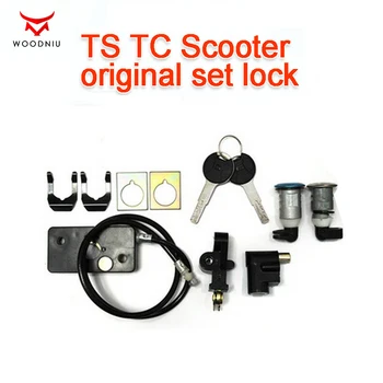 Potrivit pentru Super SOCO ScooterTC TS Originale Accesorii Un Set Complet de Incuietori, Switch-uri Speciale Robinete și Pernă de Încuietori