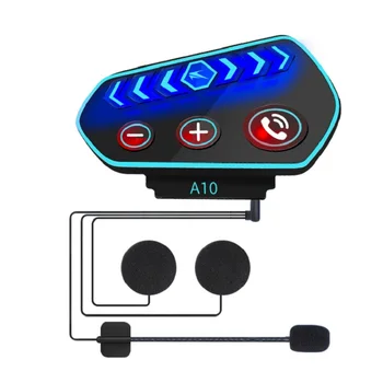 A10 Cască Căști Cască Setul Cu Cască Bluetooth 5.0 Apel Hands-Free Kit Interfon Wireless Stereo Pentru Căști