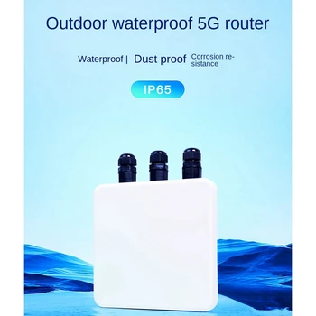 USR-G816 5G Industriale Clasa Router-ul Wireless de Exterior rezistent la apa IP65 CPE Cip Qualcomm Port Gigabit Ethernet Card Router