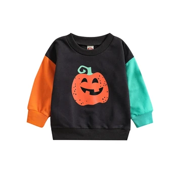 halloween tricou copii Fata de Dovleac Vrac Stil Casual Vacanță de Îmbrăcăminte pentru Copii din Bumbac Hoodies