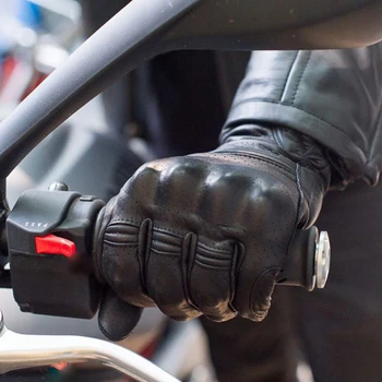 2022 noi din piele motocicleta mănuși din Piele de biciclete de munte MX motociclete traseu mănuși de curse cu ecran tactil motocicleta protectori