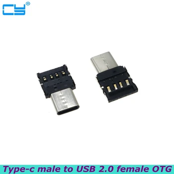 Cel Mai bun Pret Portabil Mini Tip C pentru Convertor USB OTG Adaptor de U Disc Reader Adaptor pentru PC, Laptop, Accesorii Telefoane Mobile