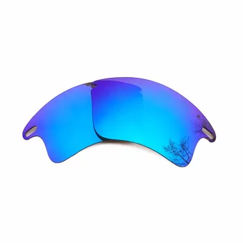 Gheață Albastru Oglinzi Polarizate, Lentile de Înlocuire pentru Rapid Geaca XL ochelari de Soare Cadru 100% UVA si UVB