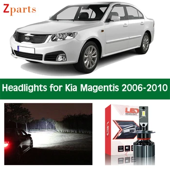 Auto Canbus Becuri Faruri Pentru Kia Magentis 2006 2007 2008 2009 2010 LED Faruri Lumini de întâlnire 6000K Accesorii de Iluminat 12V