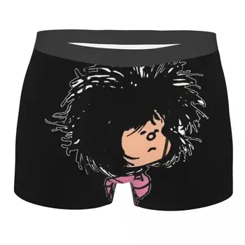 Mafalda Quino Chiloți Homme Chilotei Om Lenjerie Pantaloni Scurți Sexy Boxeri
