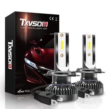 TXVSO8 H7 LED-uri Bec Far Luces Led Auto Far 80W 12V Accesorii Auto 6000K Turbo-Led-uri proiectoare Ceata 8000LM 360 de Grade