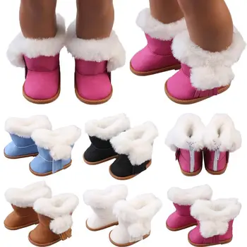 Cadouri Fată Poartă Accesorii Papusa Mini Haine Papusa cu Pantofi De 18 Cm Papusa Zăpadă Cizme Pantofi Casual