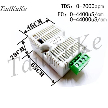 TDS senzor CE metru TDS detector TDS transmițător 485 semnal de 0-5V conductivitate modulul 4-20mA