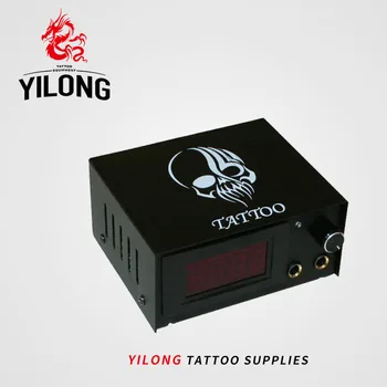 YILONG de Înaltă calitate negru tatuaj craniu de alimentare pentru masina de tatuaj tattoo & body art
