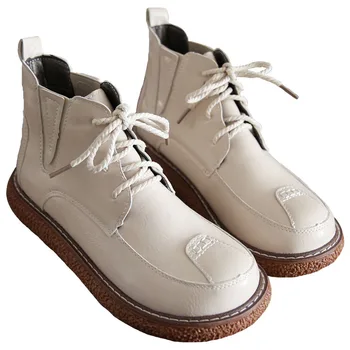 Careaymade-Mori cu talpă groasă ghete Casual femei nou stil Britanic cizme scurte de primavara&toamna singur cizme de iarnă pantofi de pluș