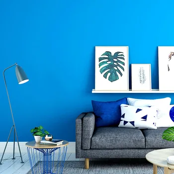 Solid de Culoare de Fundal Tapet Living, Dormitor Modern, Simplu, Ocean Stil Mediteranean Camera Copiilor Albastru Caracteristici