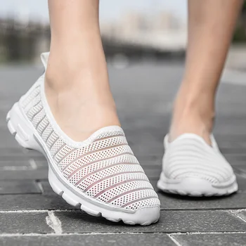 alunecare pe adidași femei Femei de Moda Doamnelor pantofi Casual Femei moale Respirabil Usoare Mocasini Pantofi Adidași