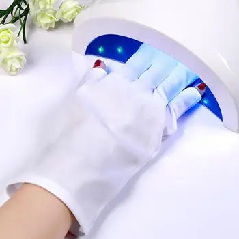 UV Scut Mână Mănuși de Protecție Manichiura Anti UV Mănușă pentru UV Lămpi cu LED-uri de Protectie solara pentru Femei