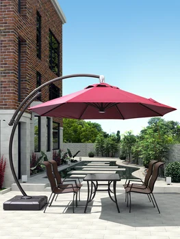 Santinela cutie cu parasolar de securitate de proprietate în aer liber umbrela Roman umbrela curte în aer liber agățat de așteptat grădină, terasă la soare c