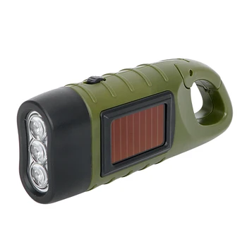 Portabil cu Lanterna LED-uri Manivela Dinam Lanterna Lanterna Profesionala de Energie Solară Cort de Lumină în aer liber Camping Alpinism