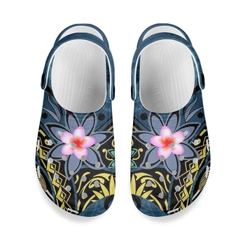 Noisydesigns Nou Mens Sandale de Vara Pantofi de Plaja de Moda Grădină Blocheaza Non-alunecare de Hibiscus Boho Floare de Imprimare Unisex Casual