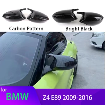 Fibra de Carbon Model Negru Oglinda Laterala Capace de Înlocuire pentru sDrive28i sDrive30i sDrive35i pentru BMW Z4 Z 4 E89 2009-2016