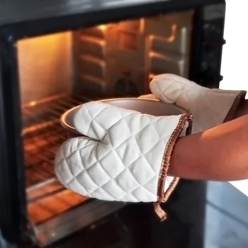 Noi Copt Mănuși Cuptor cu Microunde, Bucătărie Acasă Bumbac Lingge Mănuși Anti-opărire Temperatură Înaltă Cuptor Simplu Mănuși 2022