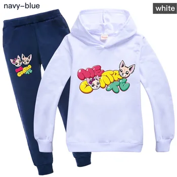 Moda De Primăvară Mă Contro Te Copii, Haine Copii Bumbac Adolescente Boutique Baieti Tricou O-Neck Cu Gluga Baby Girl T Shirt Set