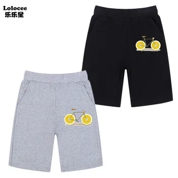 2021 Noua Moda De Vara Pentru Copii De Lamaie Pantaloni De Bumbac Pentru Fete Scurt Chilotei Copii Plaja Scurte Casual Pantaloni Sport Baieti