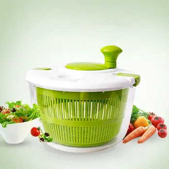 Plastic Salata Instrument Castron Urias de Salata Spinner Accesorii de Bucatarie de Legume și Fructe Uscător de Blender Gadget-uri coș