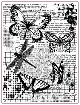 Libelula fluture fundal de text Limpede Transparent Silicon Ștampila/Sigiliul pentru DIY scrapbooking/album foto Decorative