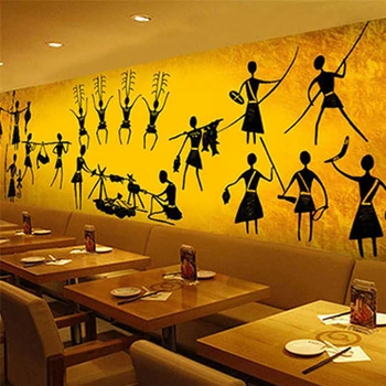 wellyu papel de parede para quarto Personalizat tapet de Epocă Egiptene Primitive Bar, Restaurant fotografie tapet unul dintre un fel