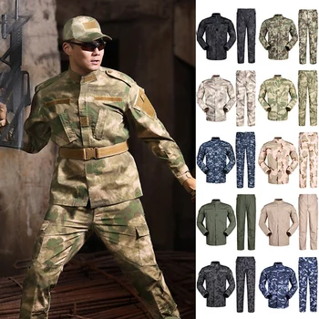 US Army Costum pentru Omul Junglei Desert Camuflaj Multicam Uniformă Militară de Vânătoare Sacou+pantaloni Bleumarin Tactice de Luptă Haine