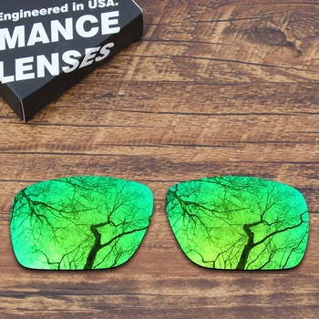 Millerswap Polarizat Lentile de Înlocuire pentru Oakley Expediere 1 ochelari de Soare Verzi, Oglinzi de Culoare (Obiectiv Numai)