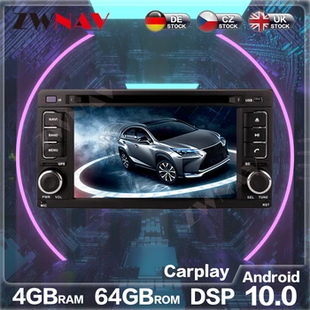 Android 10.0 4GB+64GB Radio Auto Navigație GPS Pentru Subaru Forester Impreza 2008-2013 Auto Stereo Capul Unitate Multimedia Player ISP