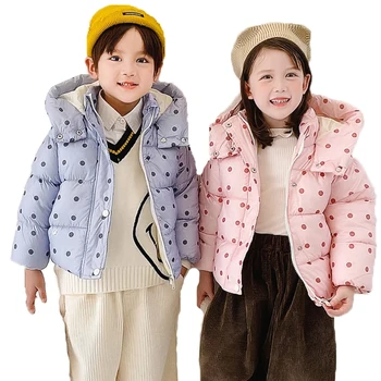 1-5 Ani Copii e Cald Bumbac Jachete Fete Haine Copii si Babys Straturi 2022 Nou Toamna Iarna Stil coreean pentru Baieti Outerwears