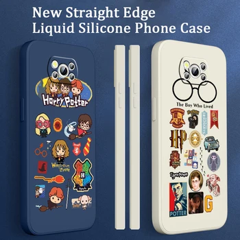 Olari Anime Startin Drăguț Caz Pentru Xiaomi Mi Poco X4 X3 C40 C3 M4 M3 F4 F3 GT Pro NFC 5G Moale Lichid Coarda Telefon Acoperă Shell