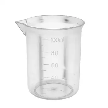 Ușor 100ML Practice Absolvit Suprafață Ceașcă de Măsurare Transparent Ulcior de Măsurare de Calitate Alimentară pentru Restaurant