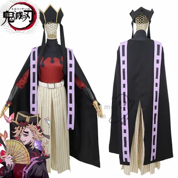 Anime Demon Slayer Cosplay Kimono Kimetsu Nu Yaiba Juuni Kitsuki Duma Joc De Rol Costum Costum Halloween Costum De Carnaval
