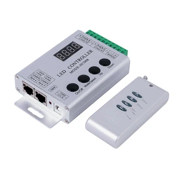 10BUC Led Pixel Controler RF DC5V 12V 24V Programabile Controler Rgb 133 Efect de Moduri Pentru Ws2812 Ws2811 2801 LED Strip Bandă