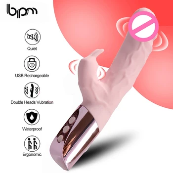 bpm G-oala Vibrator USB Reîncărcabilă Puternic Vibrator Rabbit Vibrator pentru Femei Clitorisul stimularea Masaj Adult jucarii sexuale