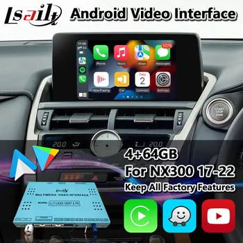 Lsailt Android Multimedia Interfata Video Auto pentru Lexus NX300 NX200T NX 2017-2022