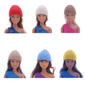 Papusa 6 Stiluri Papusa Pălărie Pentru Barbie Papusa Haine Accesorii rusă DIY Jucărie Fată Ziua de nastere Cadouri